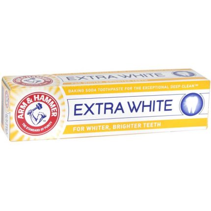 خمیر دندان سفید کننده ۱۲۵گرمی آرم اند همر Extra White